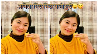 पिरो, अमिलो, मिठो पानी पुरी 😉#mukbang #paanipuri #ireland #nepal #vlog #pardesi #fyp #fypシ゚viral