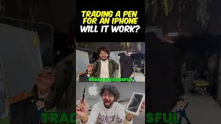 iphone Trading through Pen Challenge in Pakistan | Crazy Prank Tv