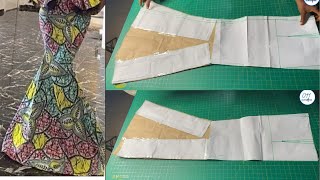 HOW TO DRAFT, CUT, AND SEW A SIMPLE MERMAID SKIRT