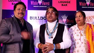 Grand launch of Premium Lounge Bar "White Forest" Owner Rakesh Pandey, Celebrity Guests Salim