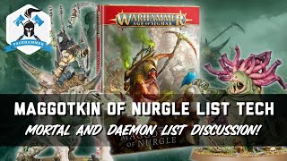 MAGGOTKIN OF NURGLE LIST TECH - 2 army list ideas to get started with Maggotkin for matched play!