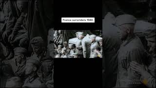 France surrenders 1940🥺 #ww2  #viral #fyp #shorts #youtubeshorts