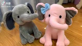 Elephant Plush Toy Couple Plush Dolls Stuffed Animal Plush Toy Children Party Toys Kids gifts