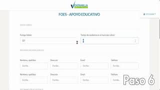Recuerde el paso a paso para aplicar a la convocatoria del FOES