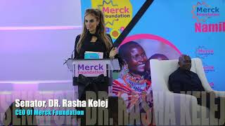 Merck Foundation CEO Dr. Rasha Kelej speech @ Merck Foundation Namibia Alumni Summit 2024 - Summary