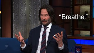 Keanu Reeves Gives Tips On Dealing With Anxiety