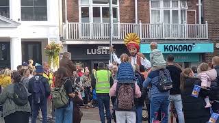 Tunbridge Wells Puppetry Festival Parade 2024 Tonna Doichead Tobari Paraid  Feis Puipéid