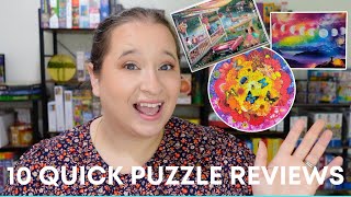 Puzzles I did in June //  Puzzle Reviews