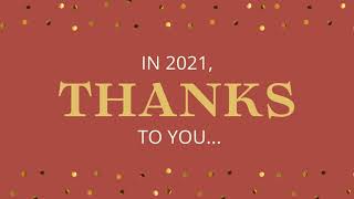 2021 Thanks To You - LincolnWay Community Foundation