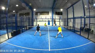 Dani Andres Fran Xavi 011 09/01/2016 Padel Indoor Mataró