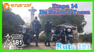 Ruta 181🛣Etapa 14🏍 Este es nuestro DESAFIO DE LOS FAROS 🛣🏍 De Salou a Tossa