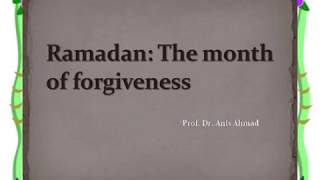 Ramadan   Month of Forgiveness