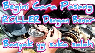 CARA PASANG ROLLER DENGAN BENAR