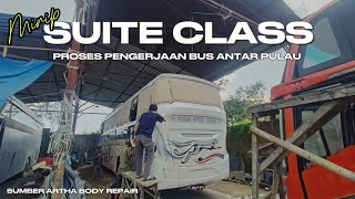 MIRIP SUITE CLASS BUS ANTAR PULAU | SUMBER ARTHA BODY REPAIR MALANG