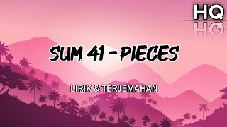 Sum 41 - Pieces Lirik & Terjemahan (HQ)  #sum41 #pieces #sadsong