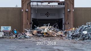 Euclid Square Mall Before And During Demolition