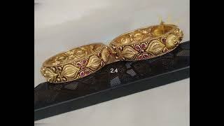 92.5 Silver gold plated Bangles Collection...Dm for orders and enquiries 7483870068