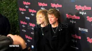 Jon Bon Jovi & David Bryan Arriving at AMA's After Party LA 21st November 2010