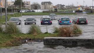 Storm Erik flooding Salthill