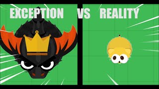 MOPE.IO EXCEPTIONS VS REALITY IN MOPE.IO