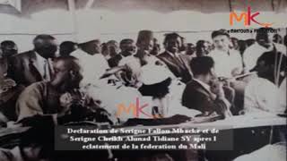 DÉCLARATION DE SERIGNE FALLOU MBACKE ET DE SERIGNE CHEIKH AHMAD TIDIANE SY MAKTOUM