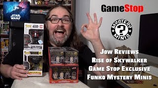 Star Wars Rise of Skywalker Mystery Minis Gamestop Exclusive Unboxing and Review