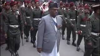 Royal Family Funeral Procession in June of 2001