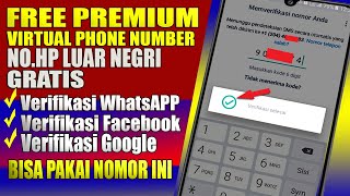 Cara mendapatkan nomor luar negeri gratis free virtual phone number