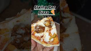 Without Oven Pizza Recipe 👩‍🍳 #shorts #youtubeshorts #pizzarecipe #foodshorts #viral