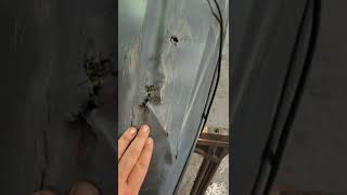 fixing holes in a SunDolphin kayak