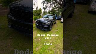 Авто с аукционов в США 🇺🇸. Dodge Durango 2018