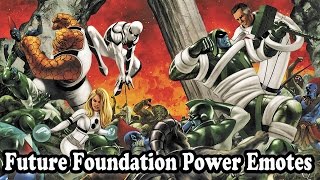 Marvel Super Hero Squad Online Future Foundation Power Emotes- 720p HD