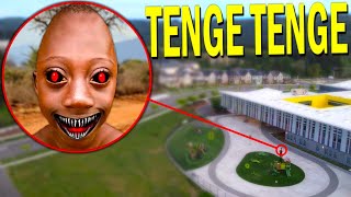 Drone Catches CURSED TENGE TENGE KID IN REAL LIFE!! *TENGE TENGE SONG*