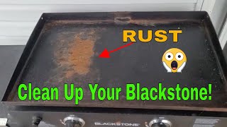 How To Remove Rust From A Blackstone Griddle #blackstone #griddle