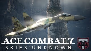 Ace Combat 7 - FIRST CONTACT (Mission 7) Exclusive Gameplay