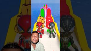 GTA V : Run Run RED Spidey Vs BLACK Spidey #gta #shortfeed