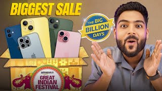 Flipkart Big Billion Days & Amazon Great Indian Sale is here 😍 Biggest Price drop on iPhones ever 🔥