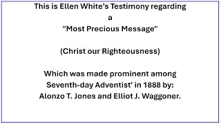 THE LAST GENERATION "Most Precious Message"  Evangelist: Richard Gonzales Jr