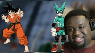 What If Goku Was In My Hero Academia Part 1 & 2 | Sacred Saiyan | Reaction