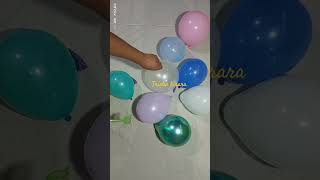 Popping Balloon Satisfying Sounds ASMR #shorts  #poping_balloons