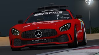 F1 2021 Bahrain - HOTLAP WITH THE SAFETY CAR - NEW RED LIVERY - Assetto Corsa