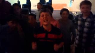 Kids at a party sing Don't Stop Believin