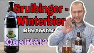 Gruibinger - Winterbier // Biertest