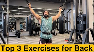 DO These 3 EXERCISES For BACK GROWTH in 2024 | जबरदस्त बैक ट्रेनिंग 2024 में |