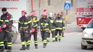 I pensionati della Cgil a Norcia al fianco delle popolazioni terremotate