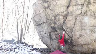 Godzilla Boulder: In The Game v9 First Ascent