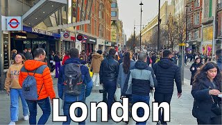 Central London Virtual Streets Walking Tour Around the City | London Walk in 4k HDR.!