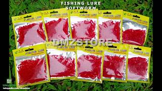 DMZSTORE | Fishing Lure | Umpan Cacing Tiruan untuk mancing ikan ( Soft Worm )