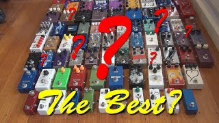 100 x DIY Guitar Pedals - Which is my Favourite?