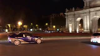 Cosworth por la puerta de Alcalá!!